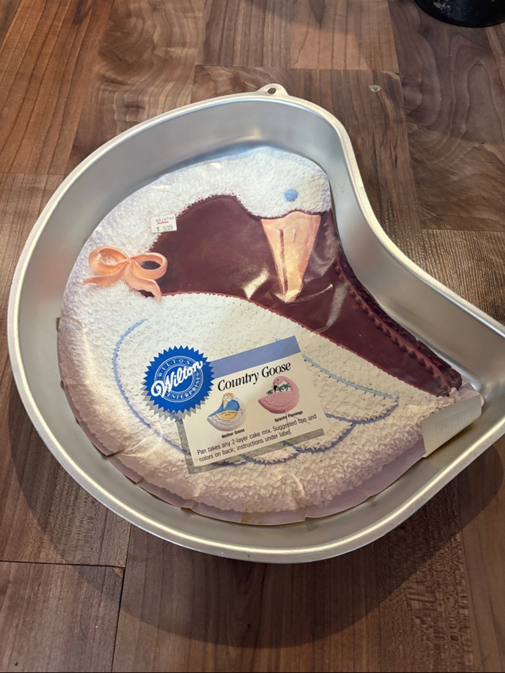 Wilton COUNTRY GOOSE Cake Pan - New - Model 2105-2499 - Approx. 13" x 10.5" x 2"